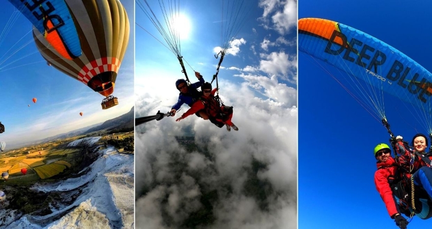 Pamukkale Paragliding Tour