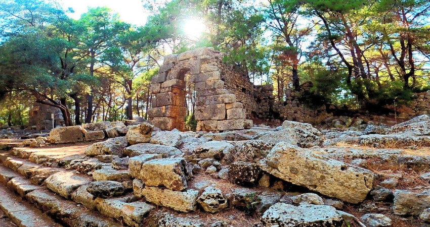Antalya Phaselis & Ucadalar Boat Tour