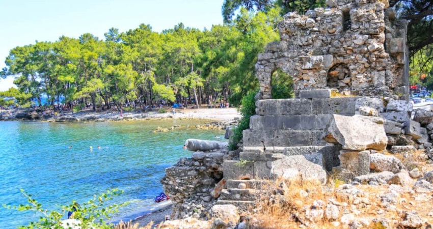 Antalya Phaselis & Ucadalar Boat Tour